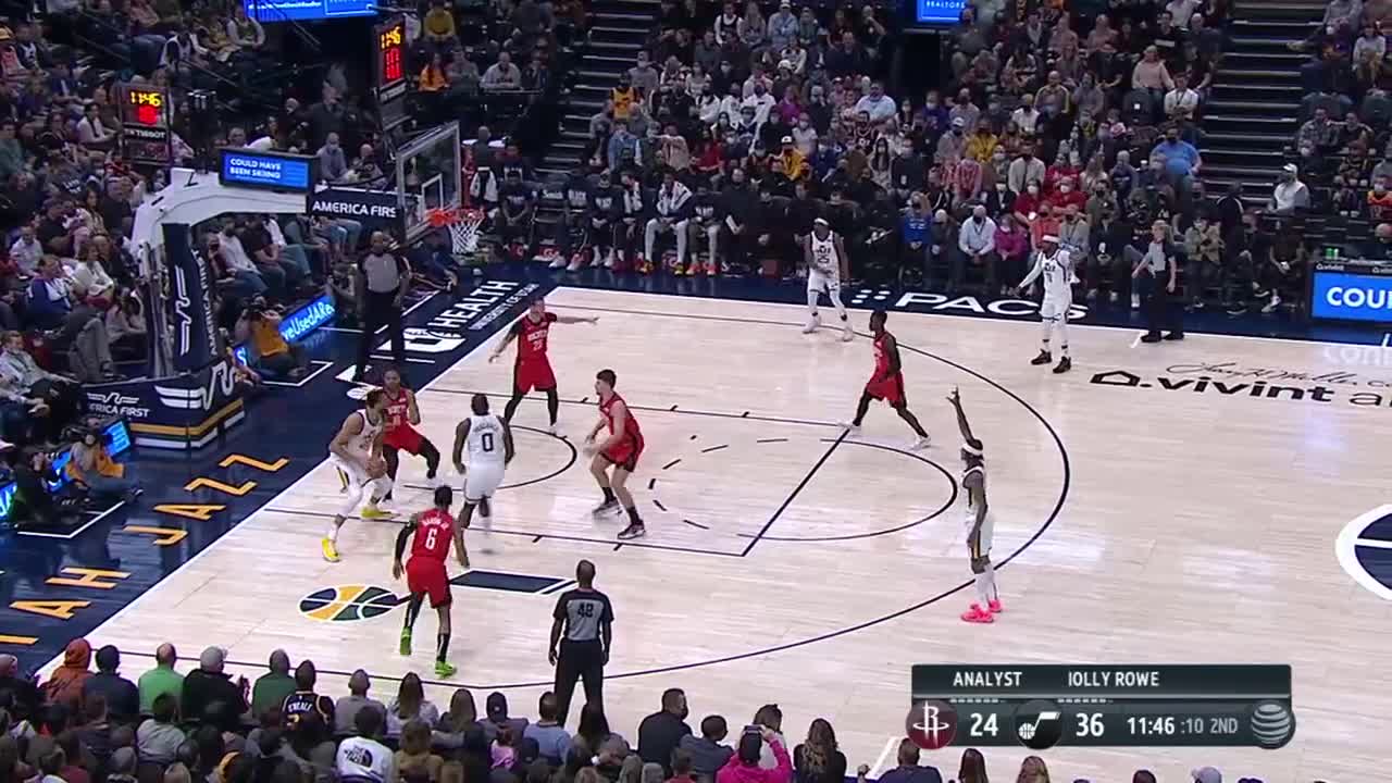 Utah Jazz Catch and Shoot Scoring