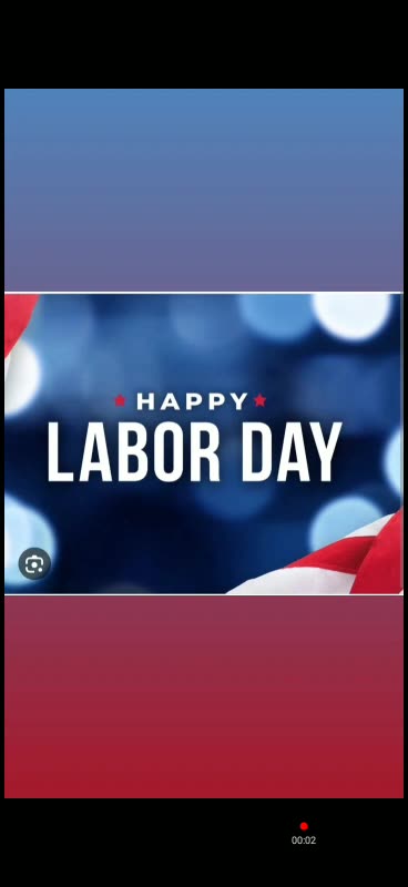 Happy labor day everyone 9/4/23