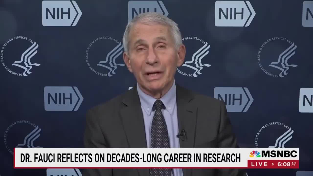 Dr.Fauci: we're still in the middle of a pandemic!