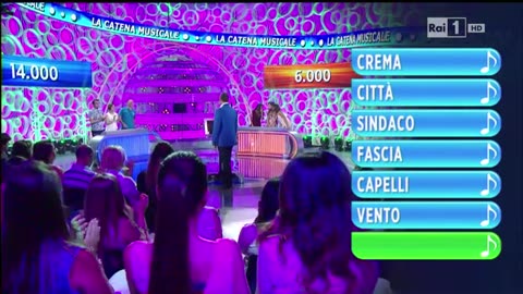 RAIUNO - Reazione A Catena-La Catena Musicale (15/08/2016)