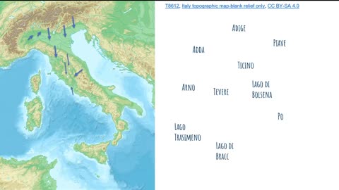 fiumi e laghi italiani