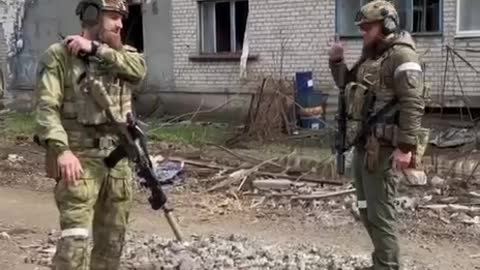 Ukraine War - Chechen fighters under the command of Anzor Bisaev and Magomed Tushaev