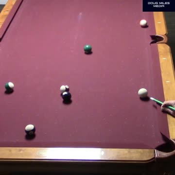 SIDE POCKET SHOT THE HARD WAY!