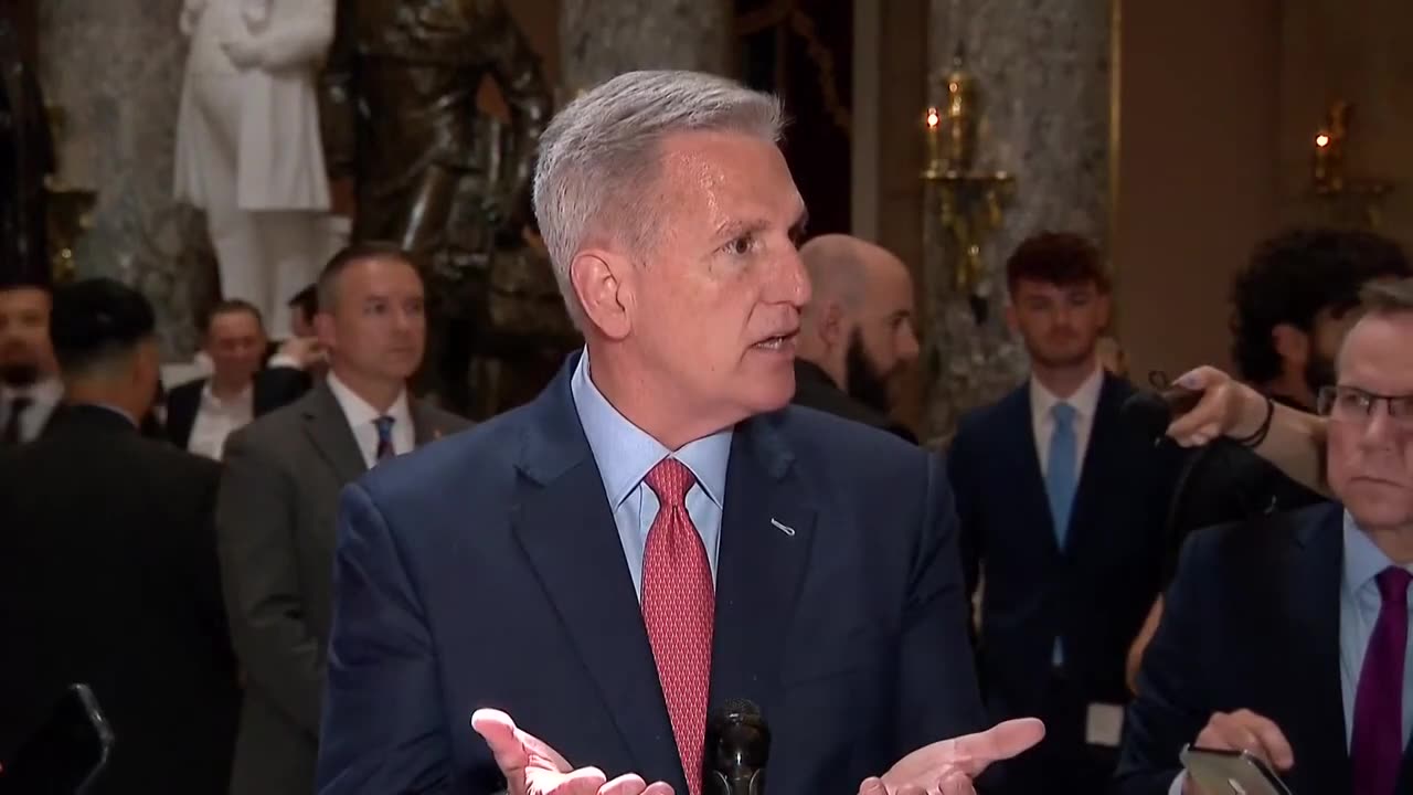 Kevin McCarthy provides update on debt crisis as ceiling deadline looms - May 24, 2023