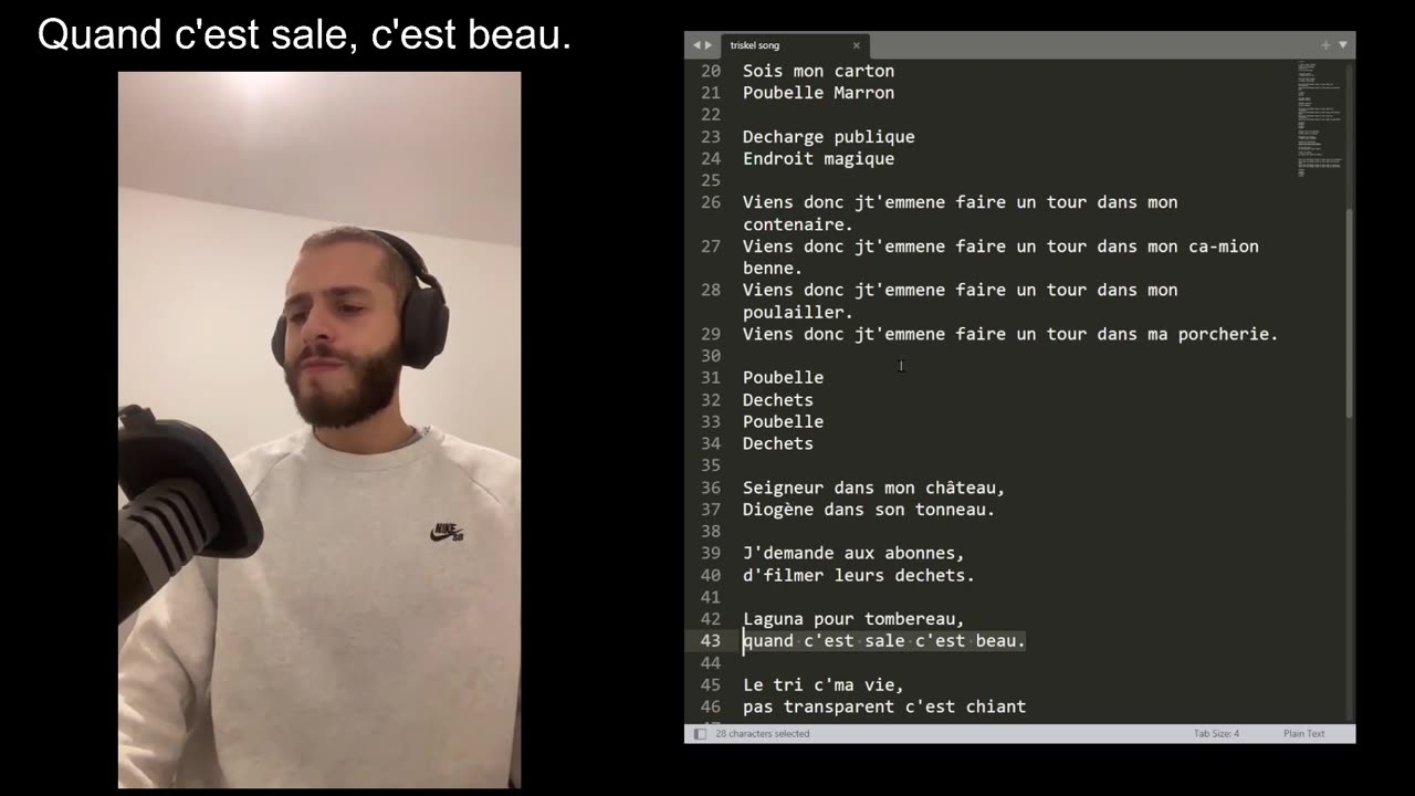 2023-10-03 (3) - Zakazzy - Quand c'est sale, c'est beau (hommage à Triskel) - Youtube Zakazzy
