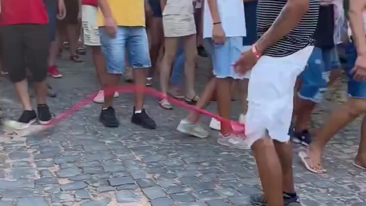 Festival Where Demon Dressed People Whip You