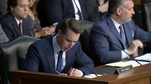 Sen. Hawley Sounds Off on Transgender Participation in Women's Sports