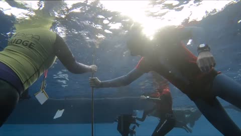 Pavlos Kourtellas sets a freediving national record for Cyprus