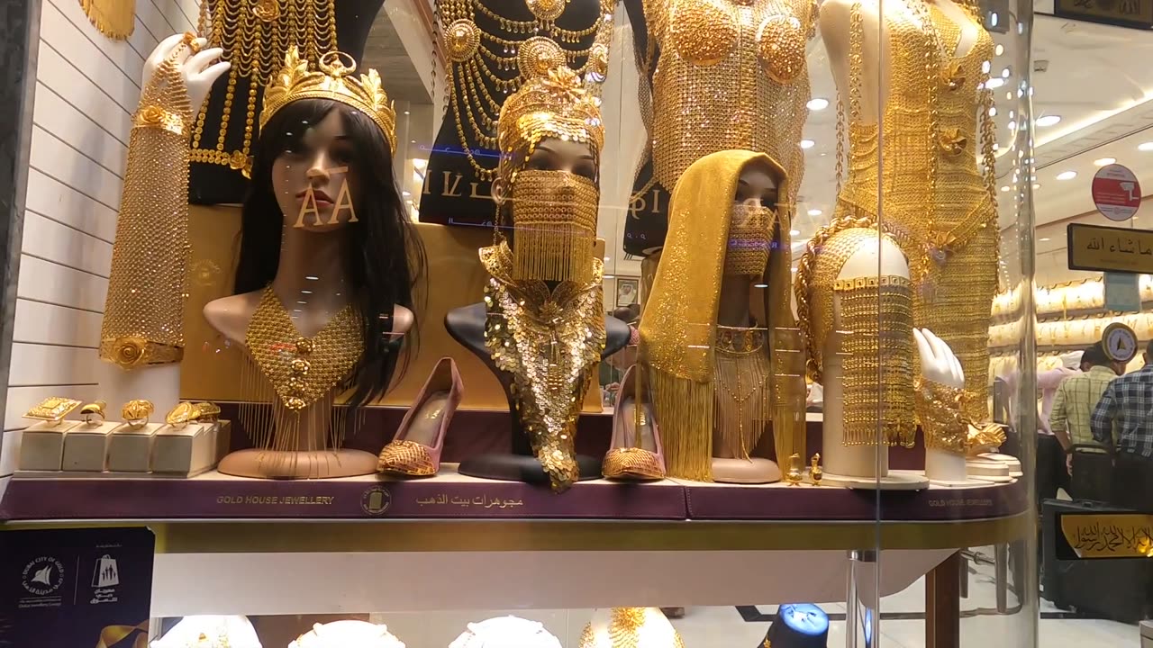 GOLD SOUK DUBAI - WALKING TOUR