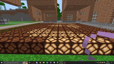 Minecraft - Pista que brilha