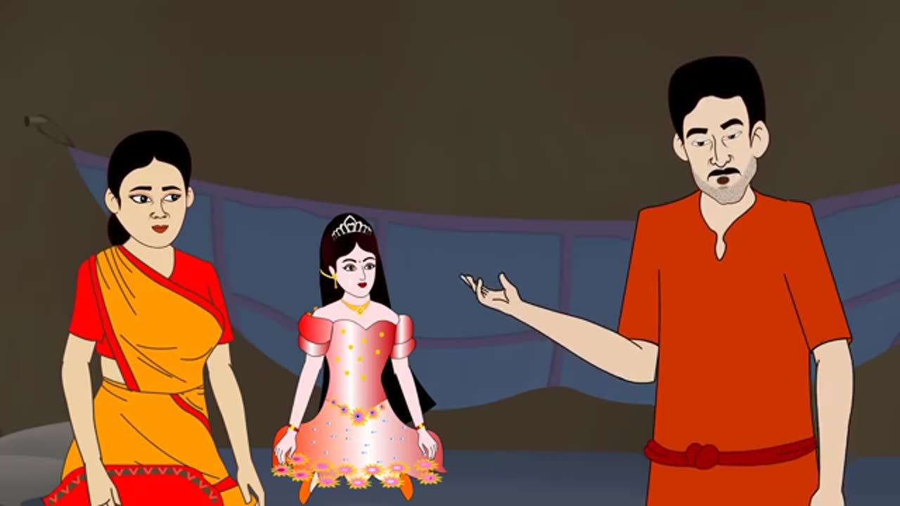 বর্ষার দিনের কুটুম । Bengali Moral Stories Cartoon ।