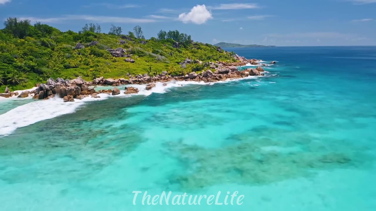 FLYING OVER PARADISE - Relaxing Music Along With Beautiful Nature Videos