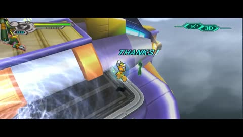 [HD] Megaman X7 - Wind Crowrang Stage [100%] Hard Mode