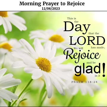 Morning Prayer to Rejoice #youtubeshorts #jesus #grace #mercy #faith #blessed #fyp #joy #trust #love