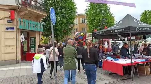 Marknad i Örebro 2 Juni 2022