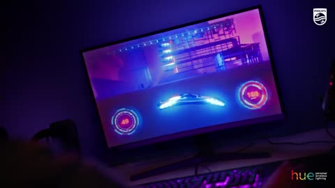 Philips Hue Play Gradient Lightstrip für einen Monitor