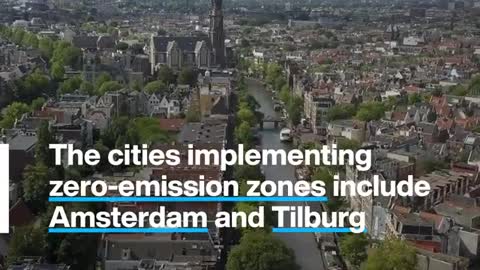 The WEF orders Dutch cities to ban petrol and diesel delivery vehicles by 2025...