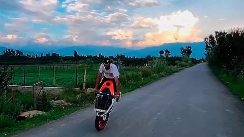 Stunt life on ktm rc