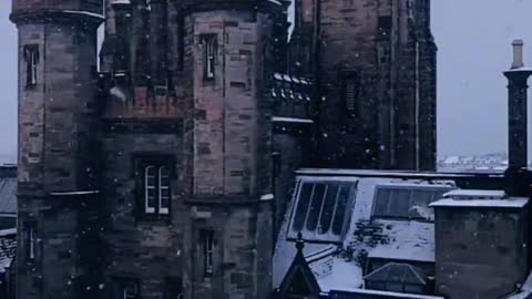 "Snow in Edinburgh". If you had a time machine, what time would you most like t