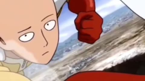 One punch man fighting scene