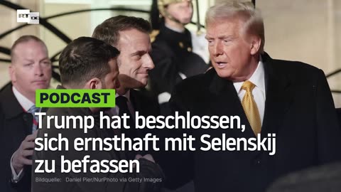 Trump hat beschlossen, sich ernsthaft mit Selenskij zu befassen