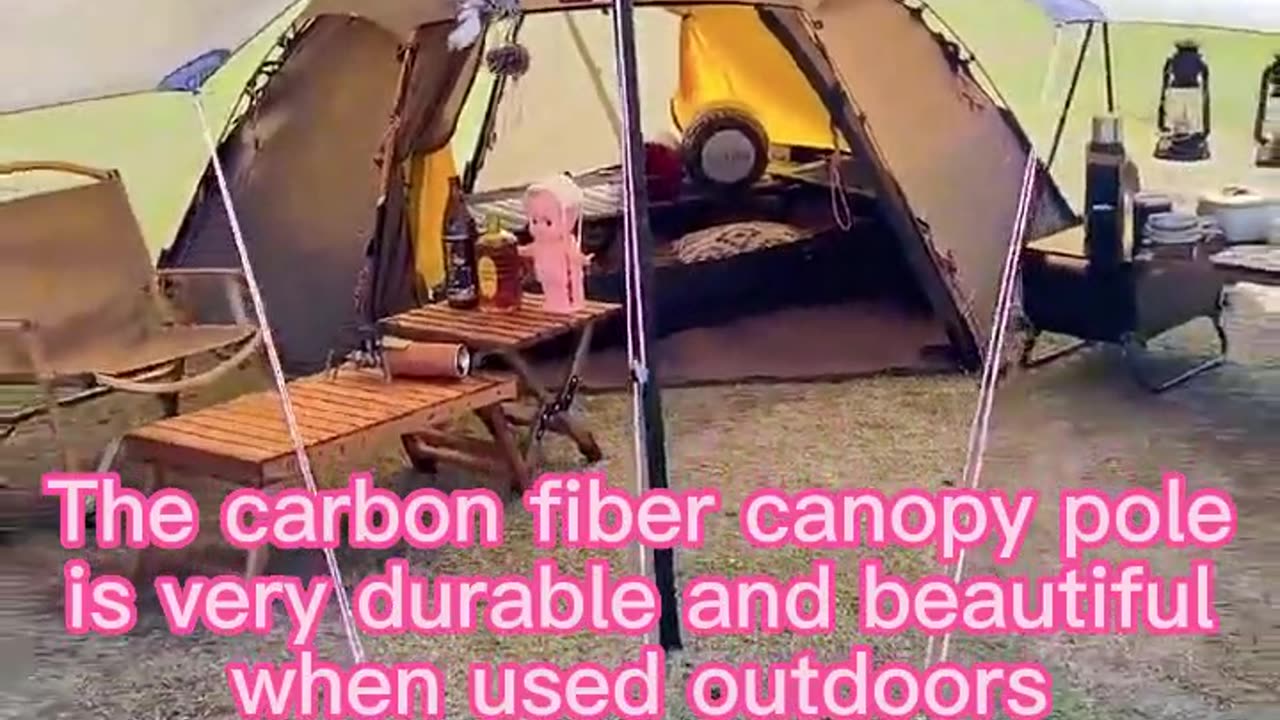 Carbon fiber telescopic pole awning tent pole#carbonfibercamping