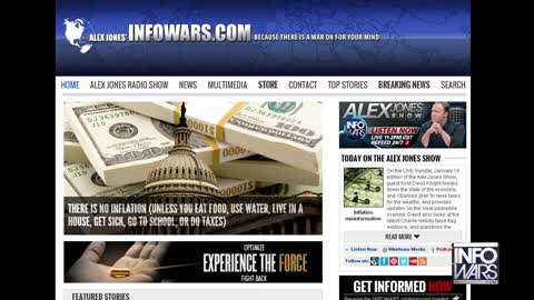 The Alex Jones Show - Propaganda Control - The CIA And Hollywood