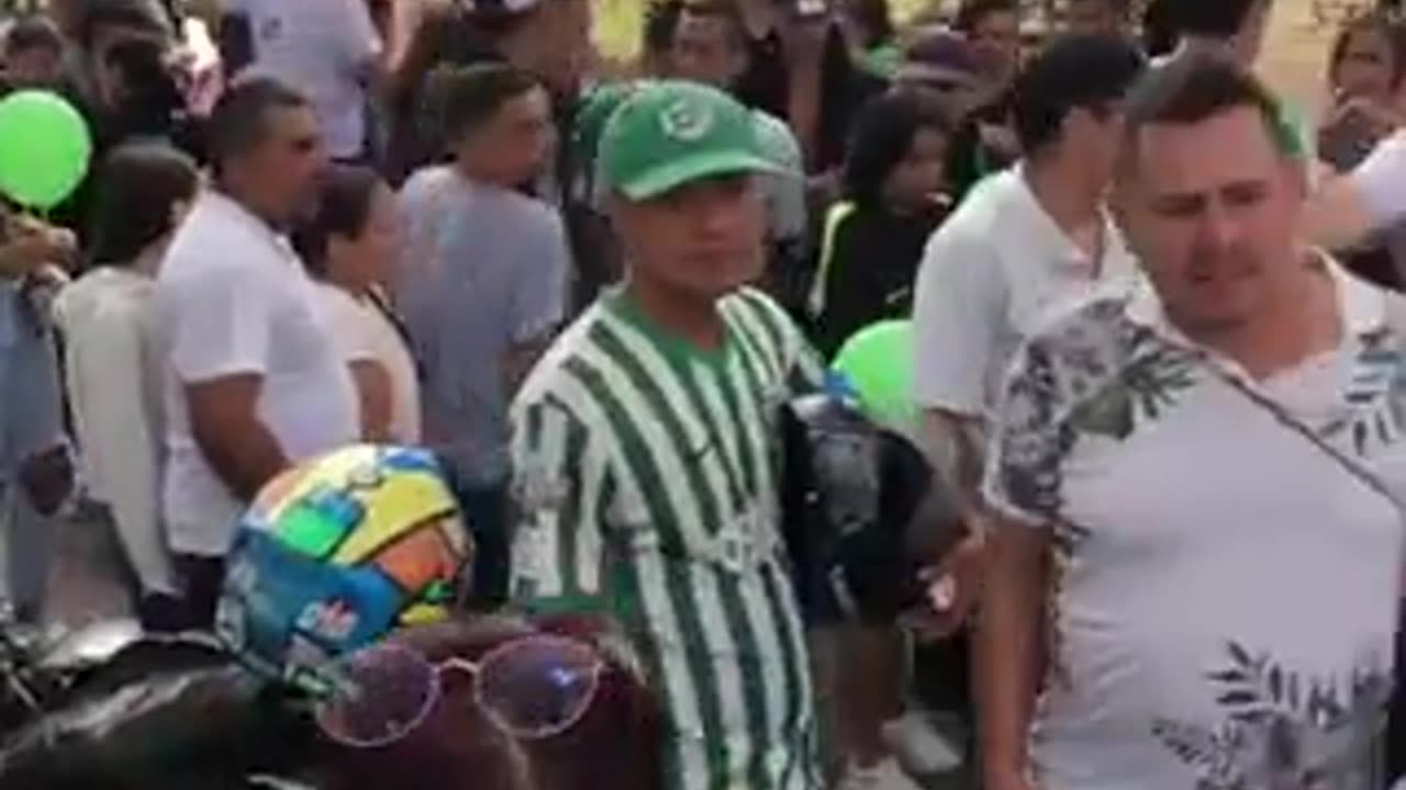 Sepelio hincha atlético nacional