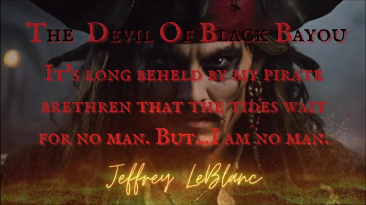 VAMPIRE PIRATE HORROR: The Devil of Black Bayou-CHAPTER ONE by Jeffrey LeBlanc