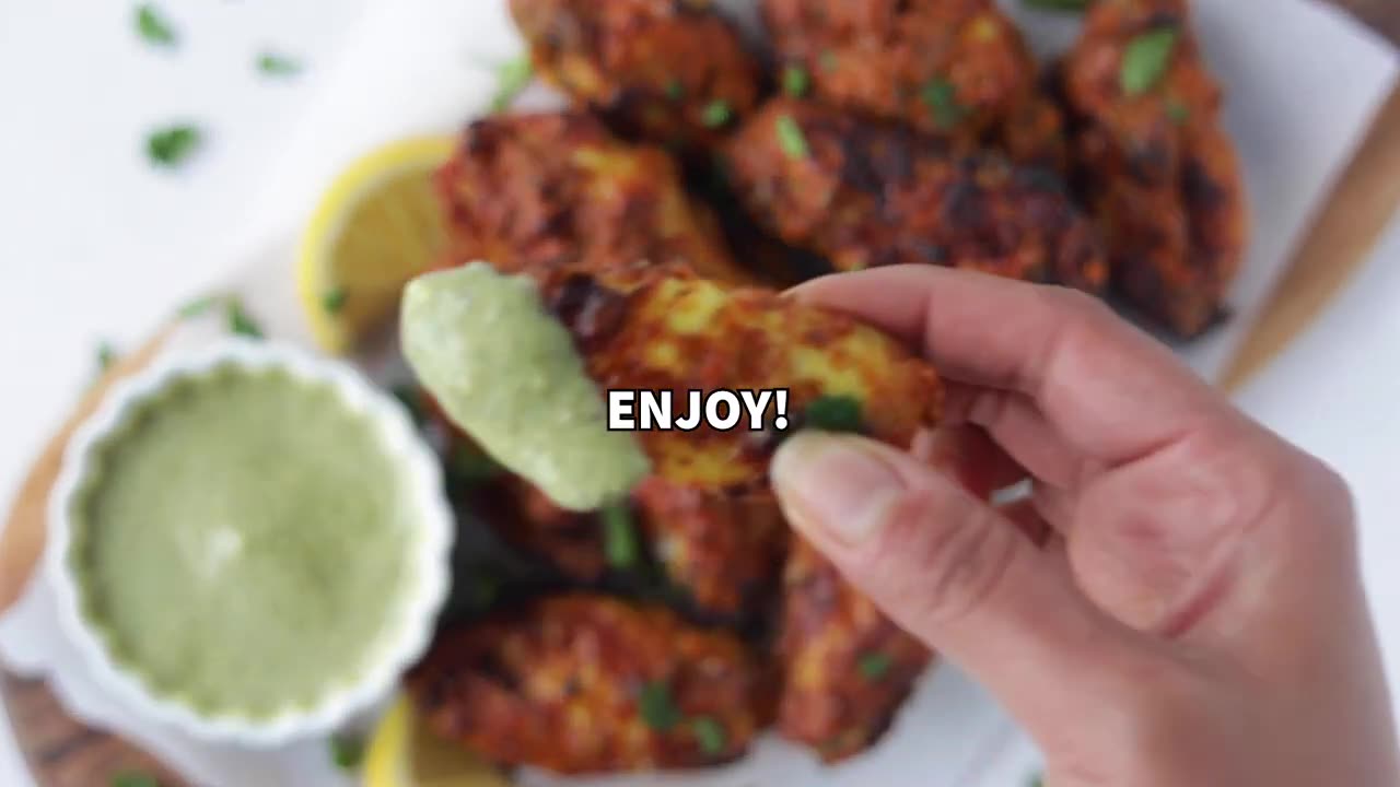 Tandoori Chicken Wings