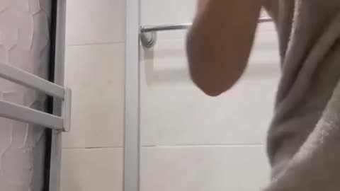 hot girl in bathroom