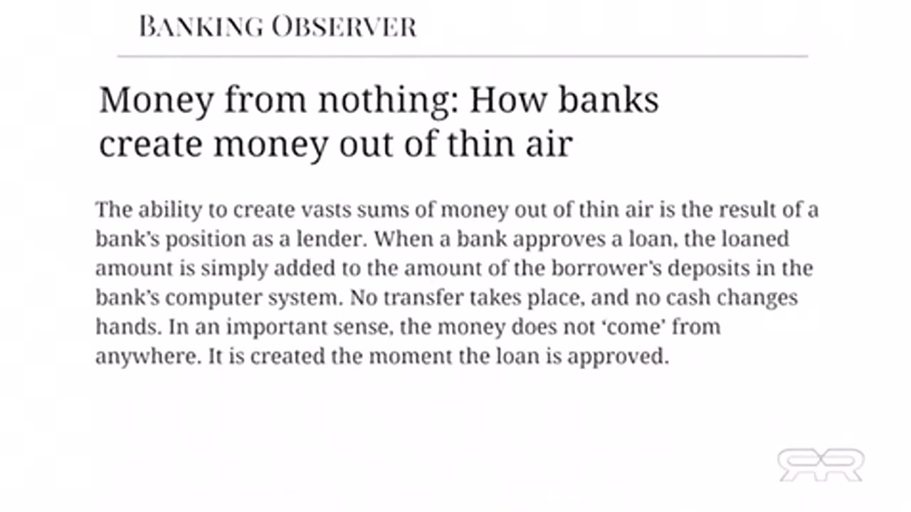 THE CRIMINALITY OF THE BANKING CARTELS AND WHY THEY ARE COLLAPSING