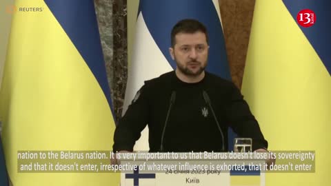 Finnish president visits Ukraine, holds joint news conference with Zelenskiy