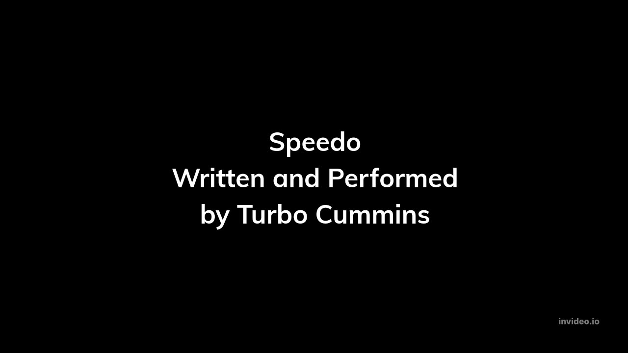 Speedo by Turbo Cummins