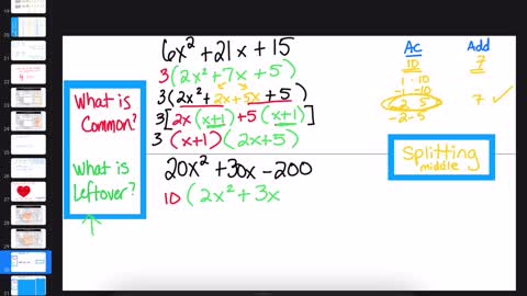 036 Advanced Algebra