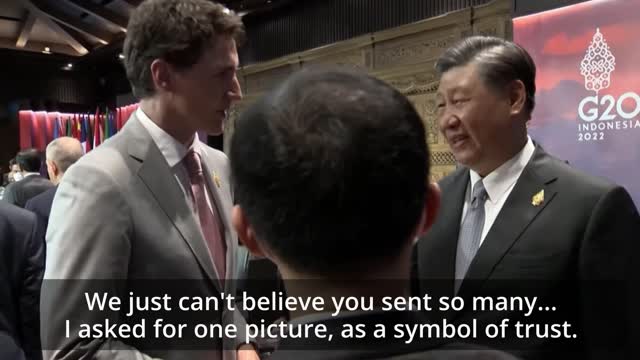 Xi Confronts Justin At G20