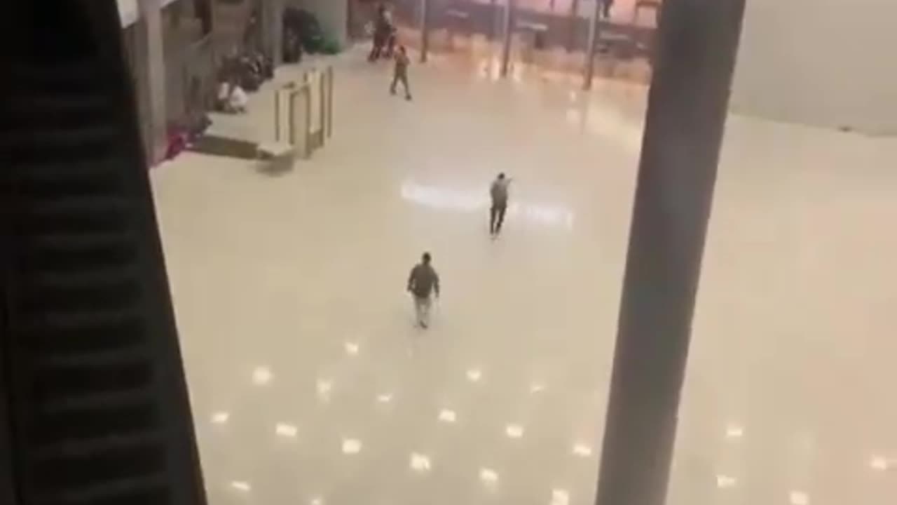 Footage shows the gunmen that attacked concert hall near Moscow shooting at more civilians