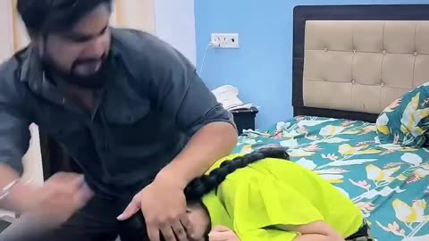 Brother and sister fight