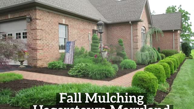 Mulching Hagerstown Maryland Landscape