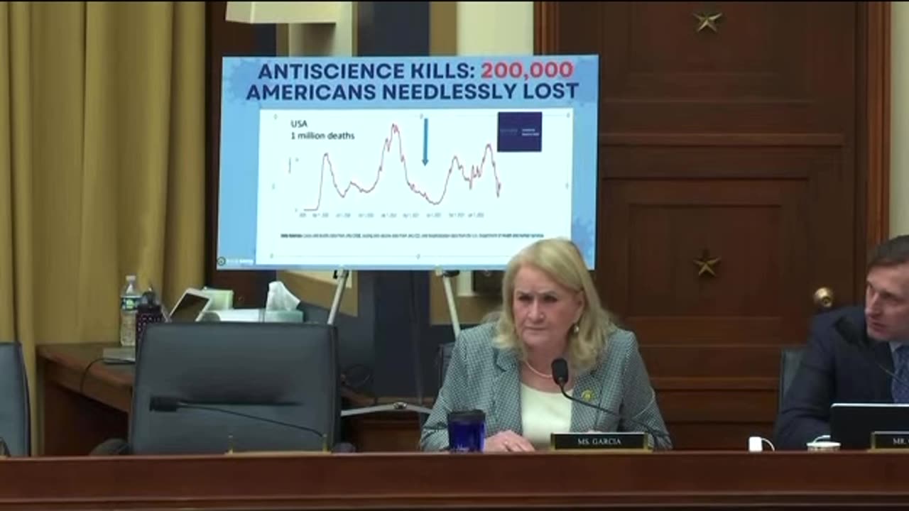 Her whole line of questioning was misinformation