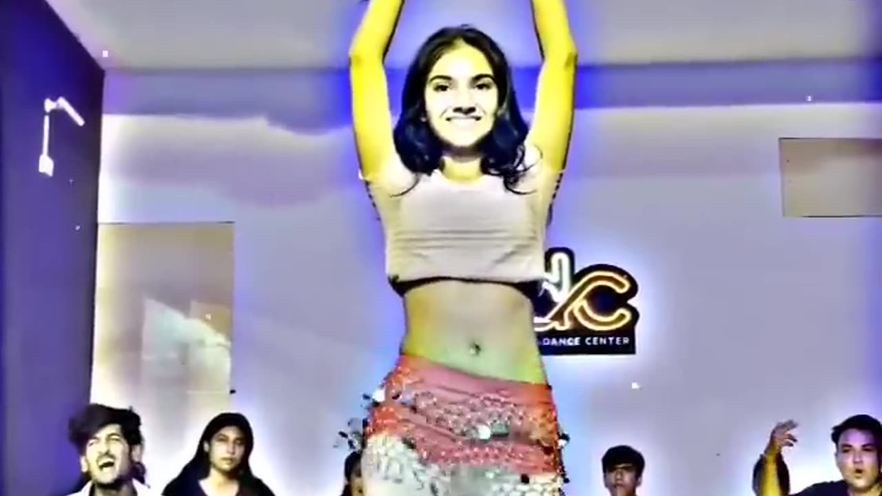 Dance cute girl