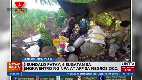 2 sundalo, patay; 6, sugatan sa engkwentro ng AFP at NPA sa Negros Occ