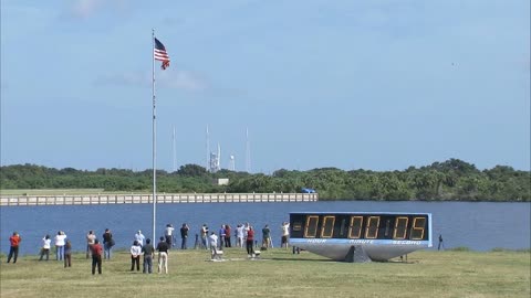 Nasa launching rockets in the space