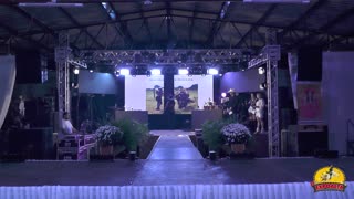 Desfile Garota Expoalta 2022 Gracielle Ferreira - Traje brusa e calça