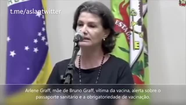 015 - Covid - Mãe de vítima da vacina luta contra o passaporte sanitário