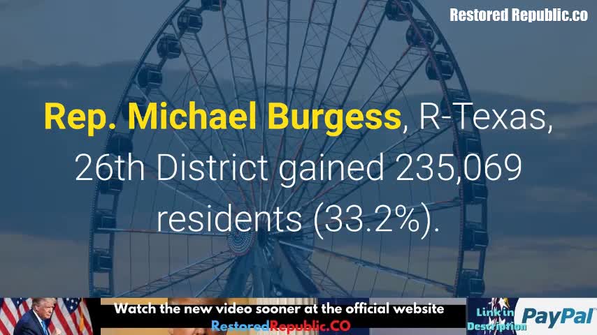 8 Texas, Florida GOP-Held Districts Grew Most in US Census