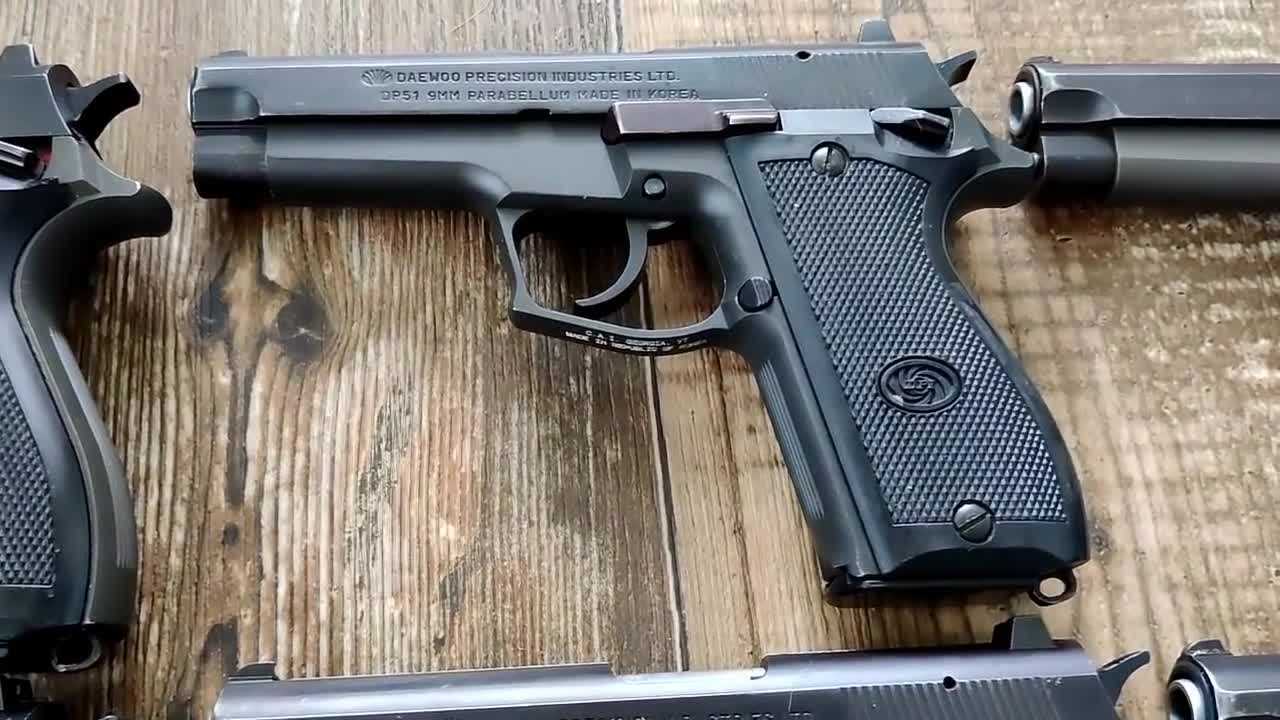 TRIPLE Action Handgun? Daewoo DP51 9mm