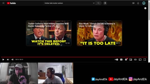 Live Reacting Tristian Tate X Tucker Carlson First Time Veiw!