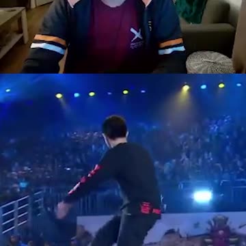 Cool breakdance battle