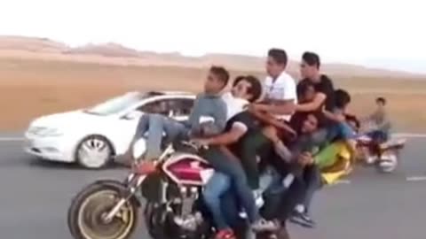 Best funny video in bike